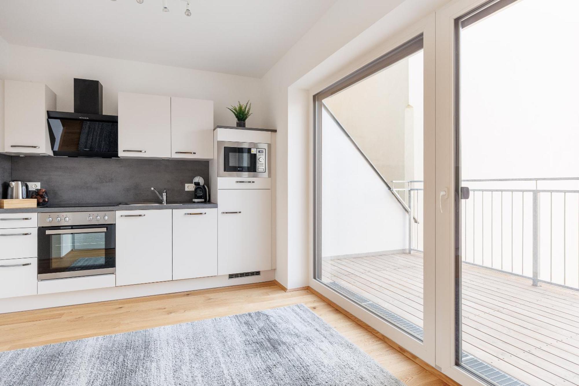 Symphony Apartments 42 - Modern Loft With Terrace And Grill In Central Location 维也纳 外观 照片