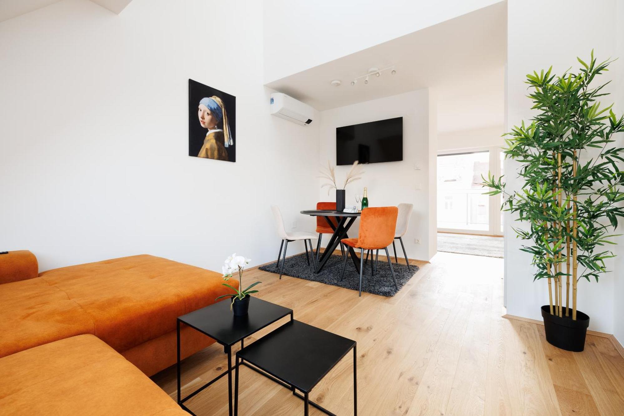 Symphony Apartments 42 - Modern Loft With Terrace And Grill In Central Location 维也纳 外观 照片